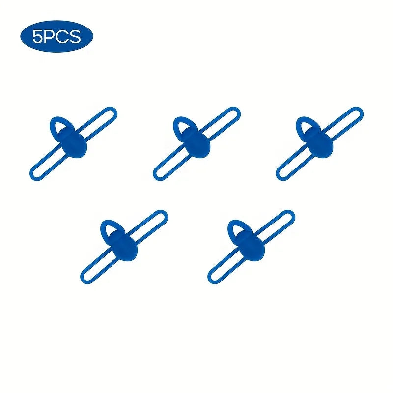 Silicone Fishing Rod Hook Keepers (5 Pack)