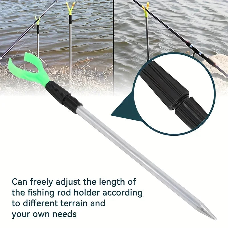 Extendable Bank Fishing Rod Holders (2 or 6 Pack)