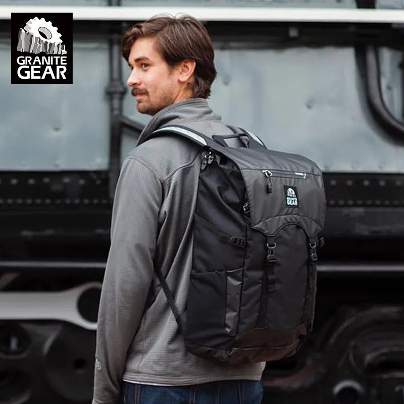Granite Gear Travel Backpack Outdoor Sports Waterproof Hiking Camping Fashion Wear-resistant Mountaineering Large Capacity