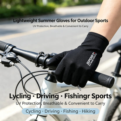 Ice Silk Sun Protection Fishing Gloves