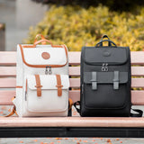 Casual backpack men's fashion trend bag women's lightweight simple commuting casual large capacity travel backpack