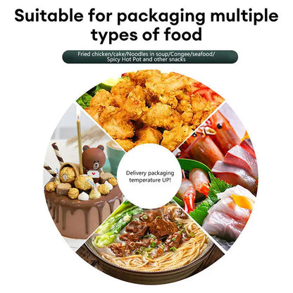 1pc Large Insulated Picnic Bags, Thermal Food Cooler Tote for Outdoor Camping Beach, Leakproof Portable Cooler Bag with Zipper