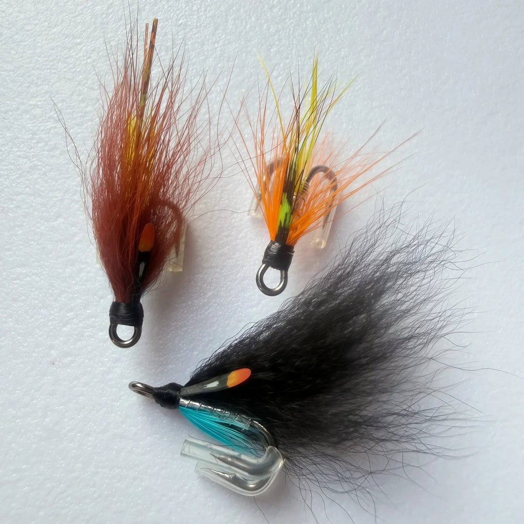 Double Hook Salmon Wet Flies (3 Pack)