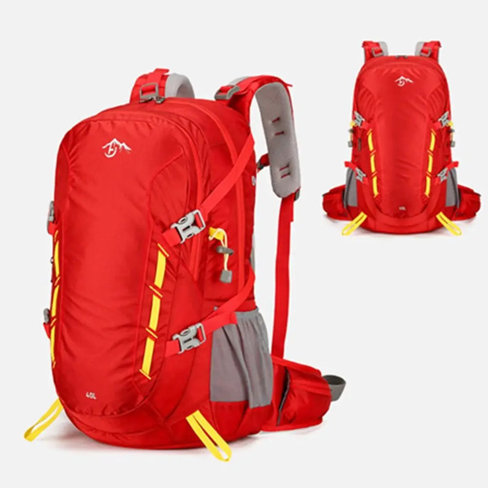 40L Mountaineering Backpack Large Capacity Stitching Sports Knapsack Waterproof Multi-Color Hiking Backpacks Outdoor Sports