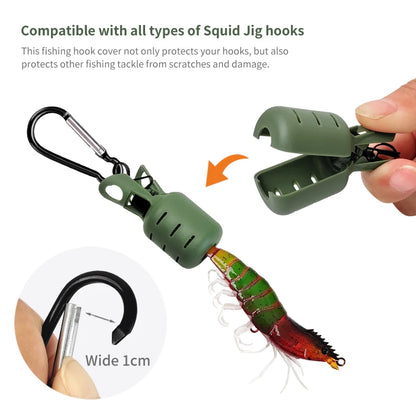 ilure Squid Jig Hook Covers (6 Pack)