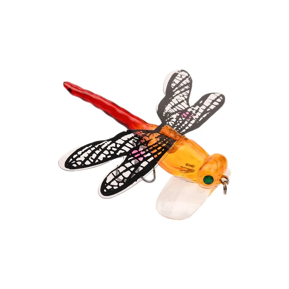 Topwater Dragonfly Popper Fly 75mm
