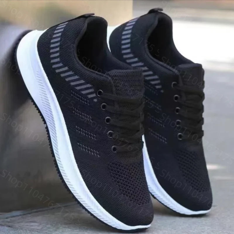 Men’s Spring Running Shoes – Wear-Resistant Lightweight Casual Sneakers with Soft Sole