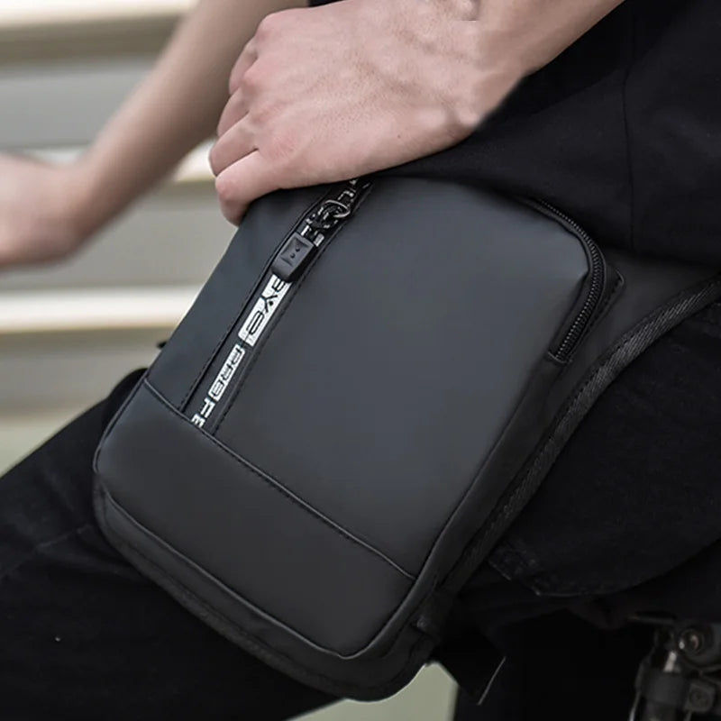 Men's and Women's Running Sports Waist Bag Multi-Functional Mobile Phone Bag Cross-Body Mini Leg Bag