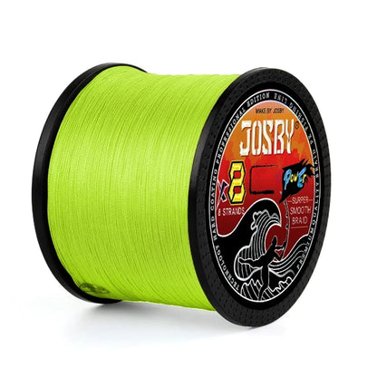 JOSBY 8-Strand PE Braided Line (100-1000m)