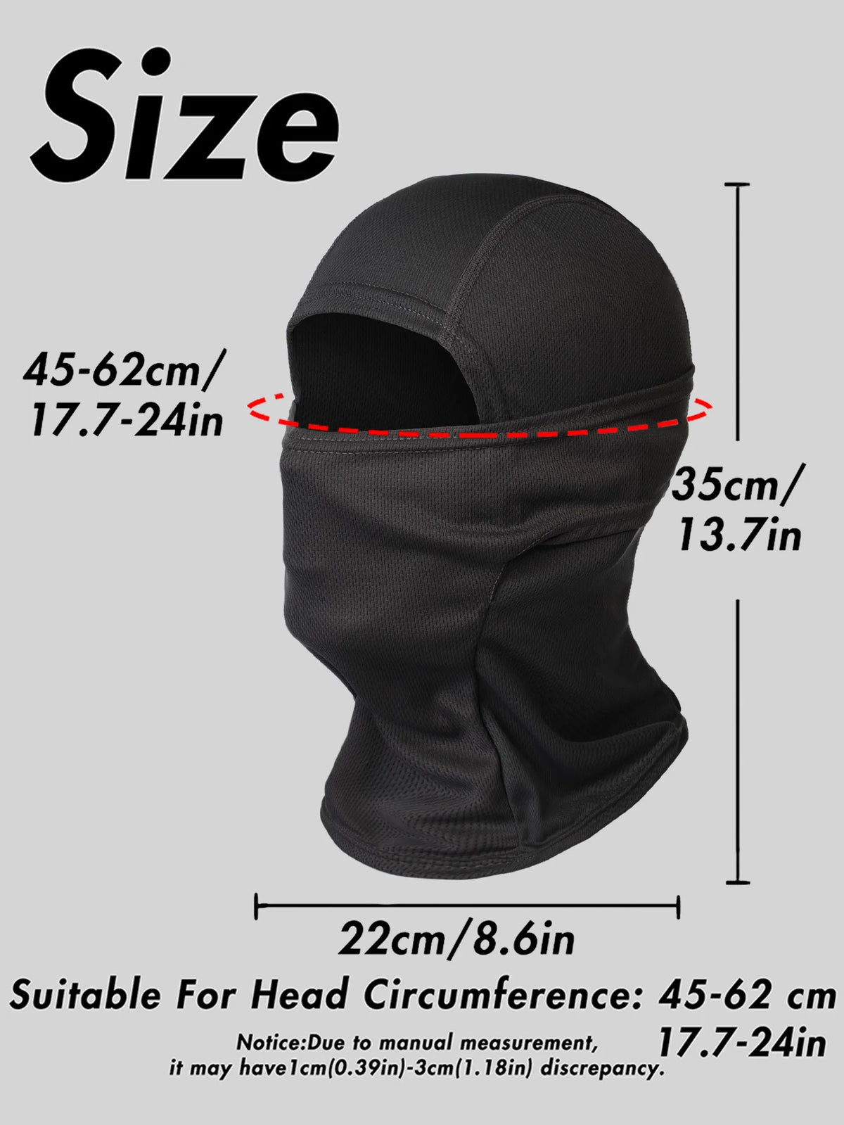 MusionTactical Balaclava Full Face Mask Quick-dryHiking Cycling Camping Hunting AirsoftHood Cap Bike Head Cover Summer Men Women