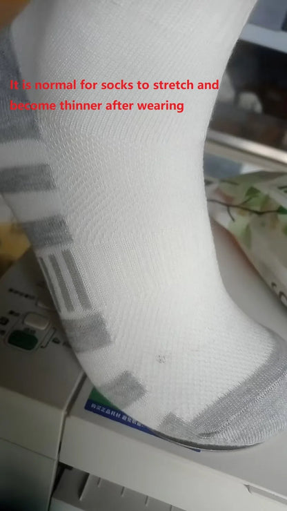10/20/30 Pairs Men's Classic Crew Socks Unisex Sports Socks for Men Running Basketball Anti-slip Outdoor Breathable Man Socks