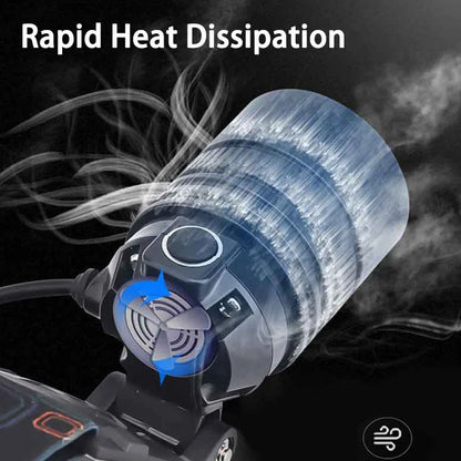 Powerful LED Head Lamp Aluminium Alloy Head Led Light Super Bright Rechargeable Head Flashlight Camping Hunting Fishing Lantern