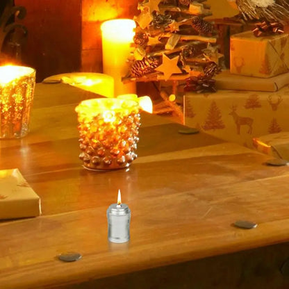 Mini Vintage Oil Lantern – Aluminum Alloy Wick Lamp