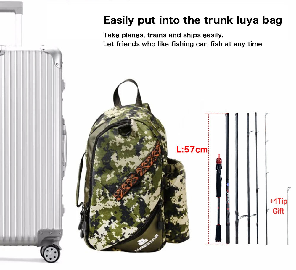 BIUTIFU Traveller Fuji Lure Rod