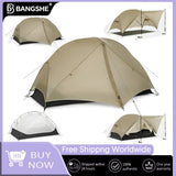 2 - Person Ultralight Backpacking Tent: Mongar UL 2 with 20D Waterproof Fabric,Ideal for Hiking,Survival,and Camping Adventures