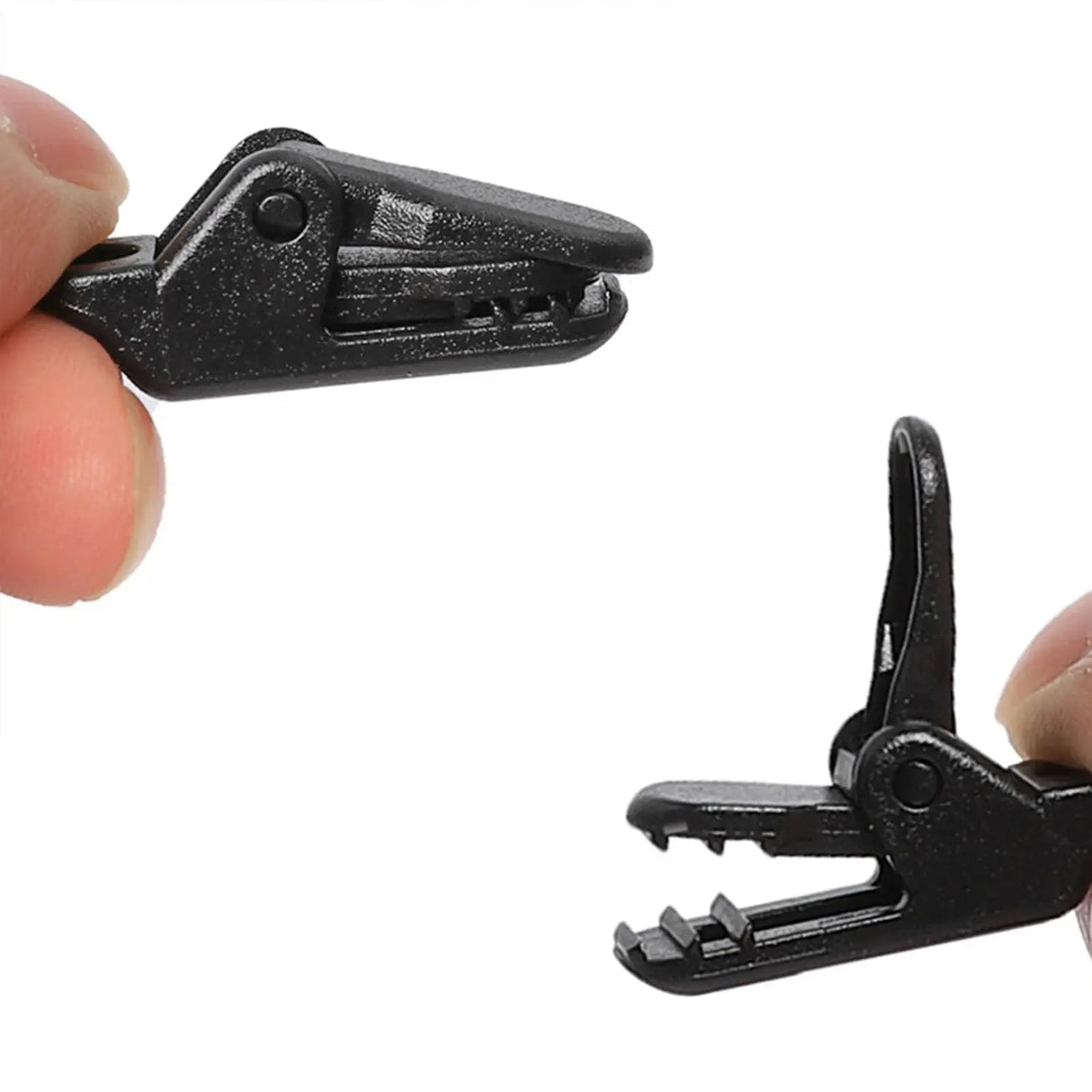 Heavy Duty Tent Clips Windproof Alligator Clamps for Camping Tarp Shelter Outdoor Gear with Rope Survival Tent Stakes Accessorie