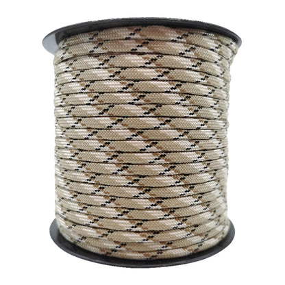 50/100M 7core umbrella rope 550 4mm outdoor polyester parachute rope camping survival umbrella tent bundled clothesline