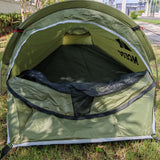 Outdoor 1 Person Ultralight Tent Backpack Portable Waterproof Sleeping Bag Tourism Cycling Camping Tents Car Travel Equipment