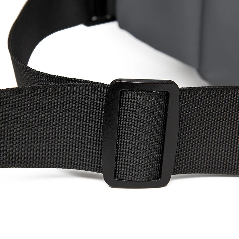 Men Minimalist Outdoor Sports Running Jogging Waist Bag Man Waterproof Fanny Pack Stylish Cross Body Belt Bag Waist Bag for Men