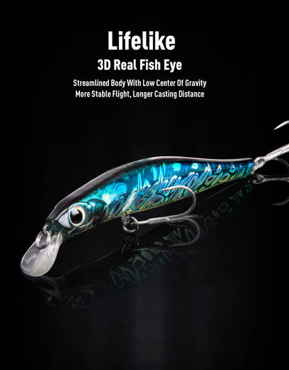 LEYDUN Artist FR Sinking Minnow Jerkbait