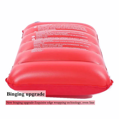 Air Cushion Pillows Outdoor Camping Folding Square Inflatable Pillows Travel Backrest Plane Head Rest Pillow Camping