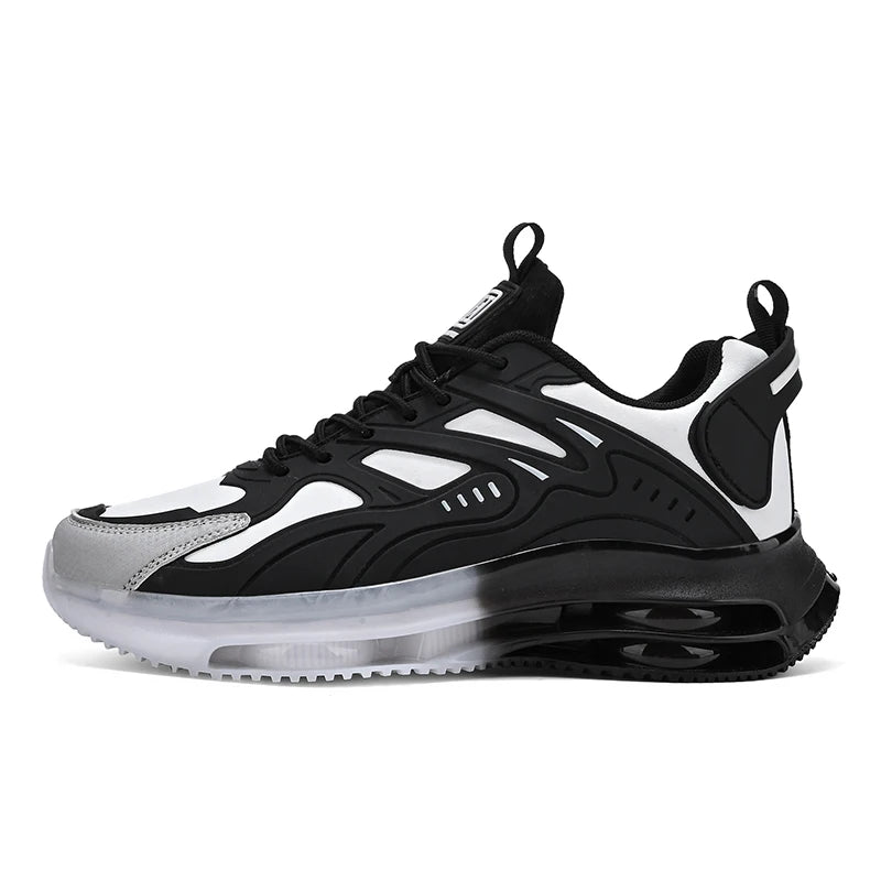 2025 Men’s Air Cushion Sneakers – Breathable Lightweight Running & Walking Shoes, Non-Slip Athletic Training Sneakers for Men & Women