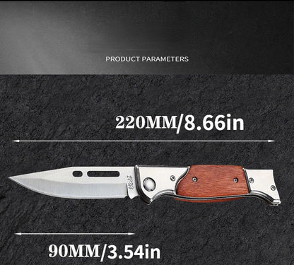Heavy Duty Foldable Knife with High Hardness and Versatile Functions for Outdoor Activities