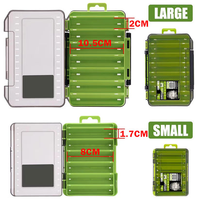 SAMOLLA 14-Compartment Tackle Box