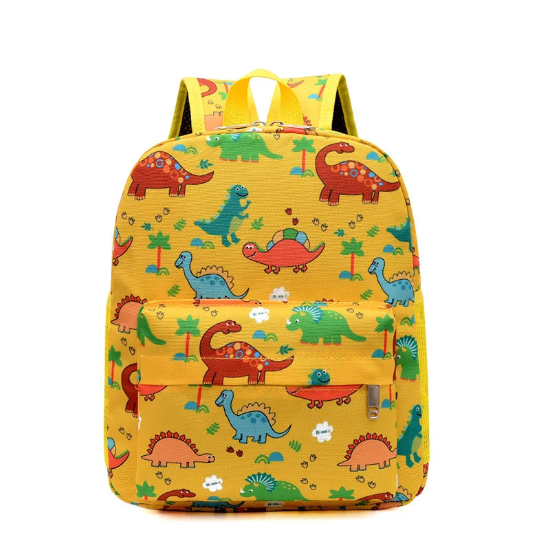 Kids Cartoon Backpack Preschool Kindergarten Bookbag Toddler School Bag for Boys Girls Dinosaurs, Large Capacity, Lightweight