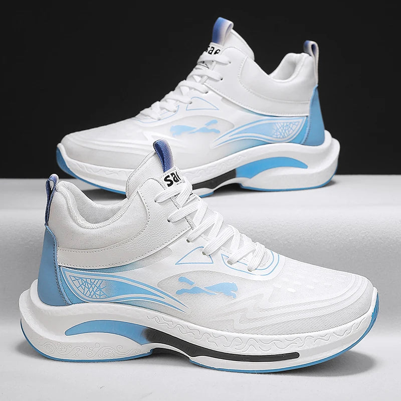 2025 Men’s High-Top Sports Shoes – Autumn/Winter Casual Sneakers for Fashion & Training