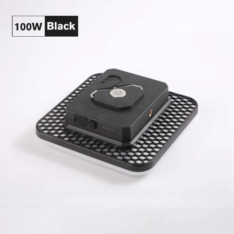 18000mAh 100W Rechargeable LED Camping Lantern Strong Light Magnetic Portable Torch Tent Light Emergency Work Maintenance Light