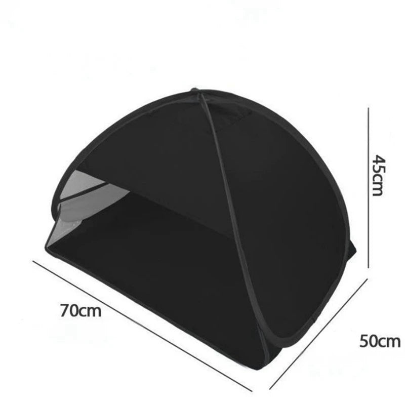Beach Headrest Sunshade Tent UV-protecting Sunshelter Automatic Opened Portable Outdoor Camping Sunshade Tent For Adults Kids