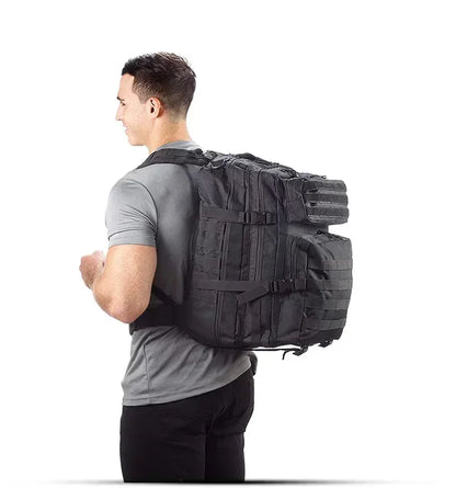 2Q-50L Tactical Backpack Men's Travel Large Capacity Rucksacks Men Waterproof Outdoor 1Sports Multi-functional Bags