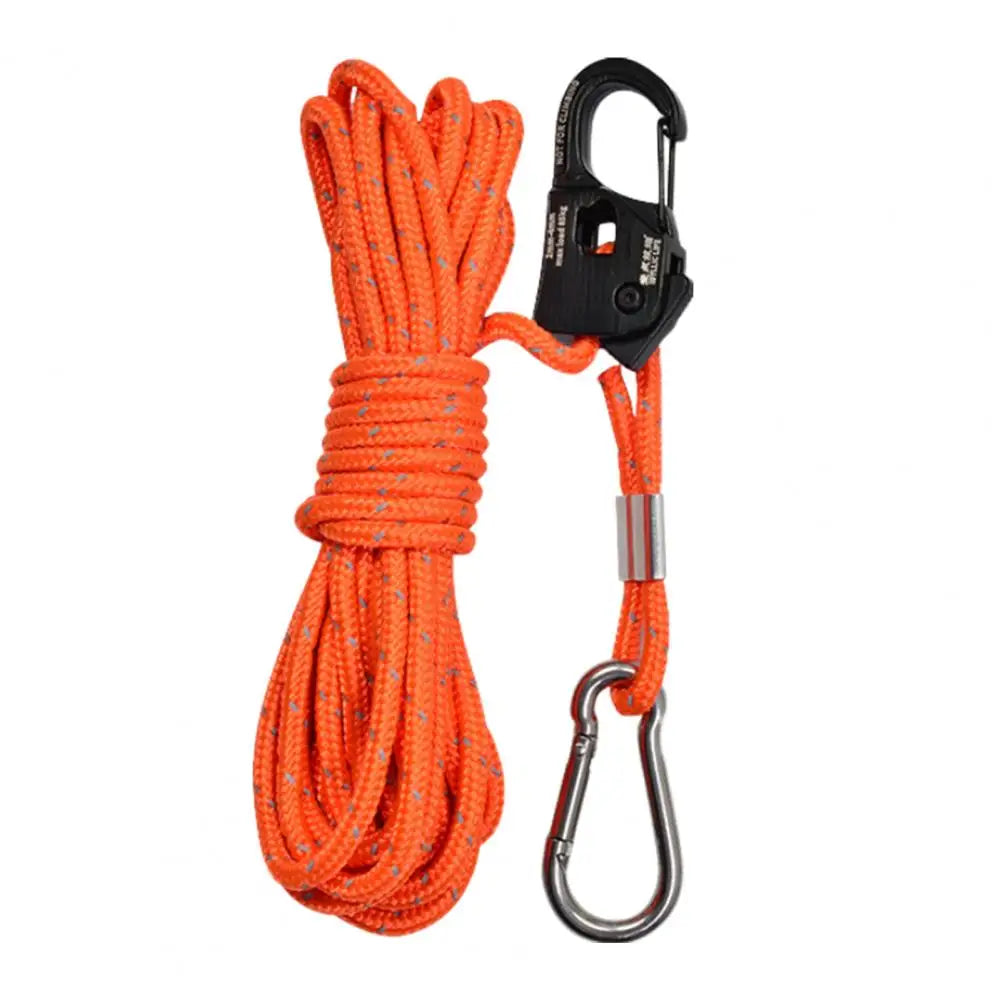 Tent Rope Tensioner Core Lanyard Adjuster Strong Load-bearing Compact Size Portable Reusable Tent Rope Adjuster Camping Gear