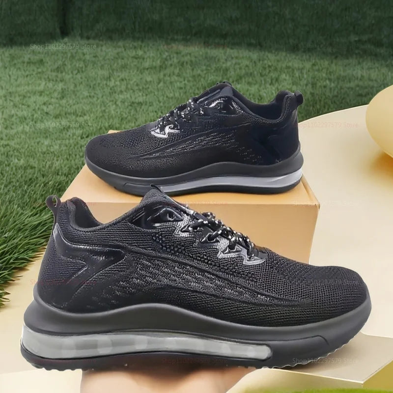 Men’s Casual Running Shoes – Breathable Soft Sneakers for Spring & Autumn | Lightweight Outdoor Walking Shoes