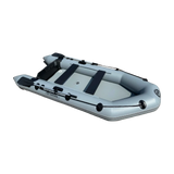 9.2FT Inflatable PVC Boat | Fishing, Surfing & Kayak Racing Dinghy – Portable Assault Boat for 3-4 People Outdoor Watersports