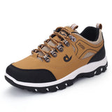 Men’s Leather Casual Shoes – Lightweight Walking & Tennis Sneakers for Spring, Autumn & Winter