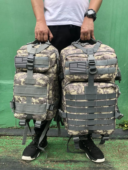 25L/50L Waterproof Tactical Hiking Backpack