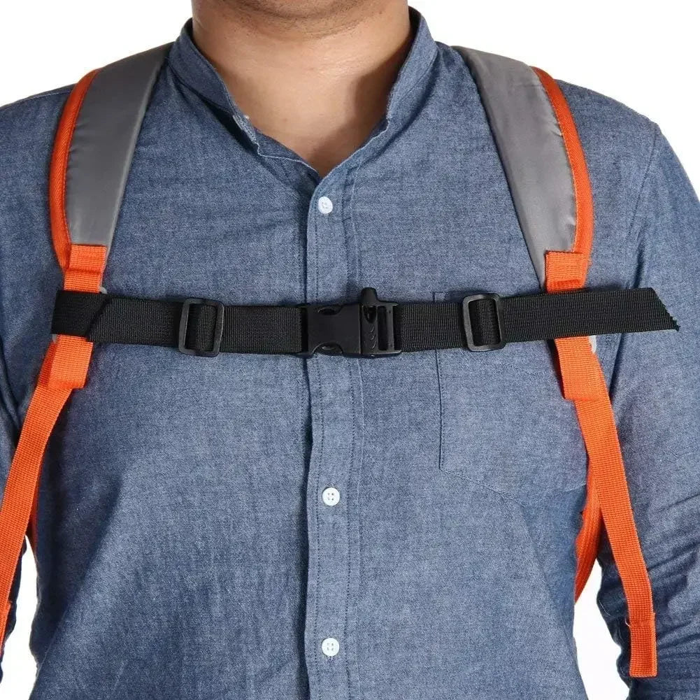 Backpack's sternum belt, adjustable chest strap, suitable for outdoor fabric backpack belt travel   luggage accessories