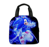 Sonic Backpack Primary and Middle School Students Schoolbag Boys Girls Anime Cartoon School Bag Mochila Zipper Shoulders