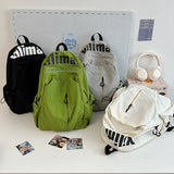 Casual Backpack, Fashion Simple Large Capacity Men And Women With The Same Style Commuting Backpack, Durable Student Schoolbag