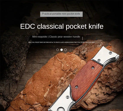 Heavy Duty Foldable Knife with High Hardness and Versatile Functions for Outdoor Activities