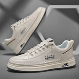 2025 Men’s Casual Sneakers – Breathable Outdoor Flat Shoes, Fashion Comfort Trainers