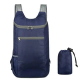 Waterproof Foldable Backpack - Large Capacity Lightweight Daypack for Camping Hiking Travel, Outdoor Sport Bag Unisex