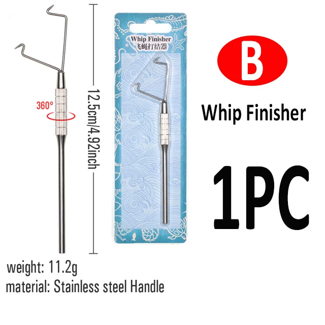 Rotating Whip Finisher Fly Tying Tool