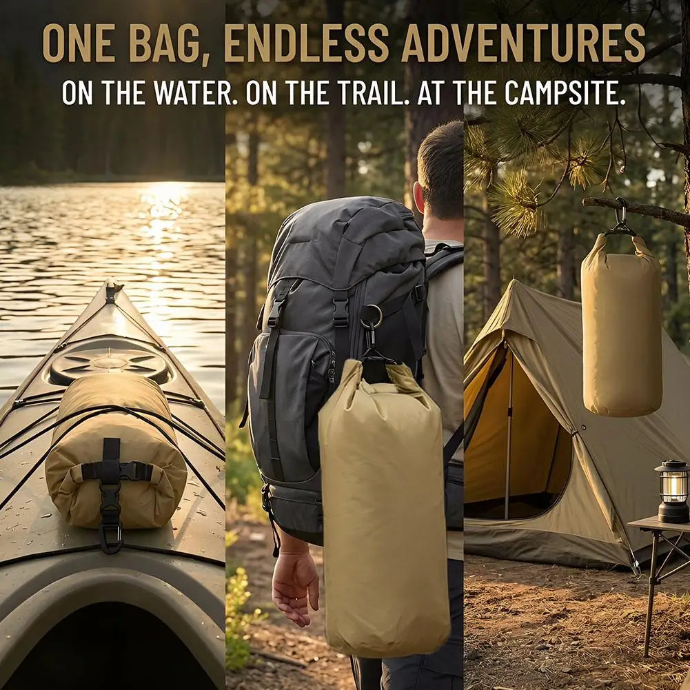 Outdoor Waterproof Bag For Camping Hiking Climbing Gear Storage River Trekking Floating Dry Sea Beach Travel Organizer