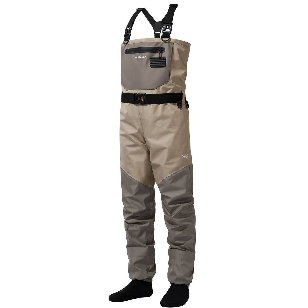 BASSDASH FW08 Breathable Stockingfoot Chest Waders