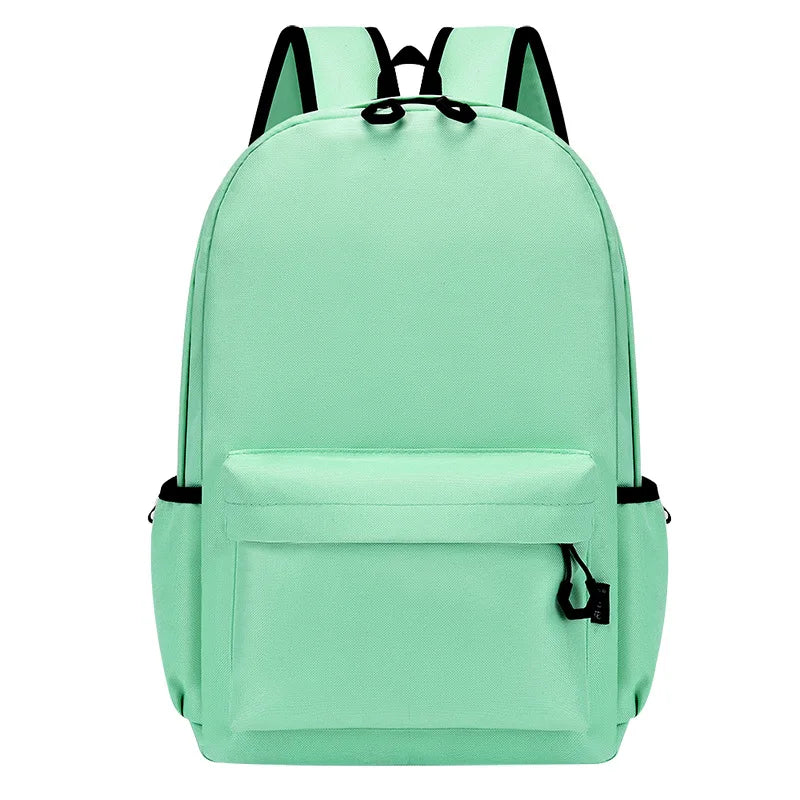 Personalized School Bag Custom Logo School Backpack Training Class Gift School Name Pattern Elementary school backpack wholesale