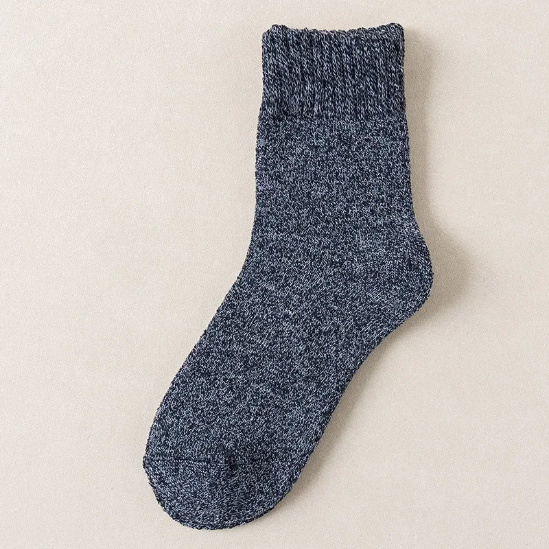 3 Pairs Men's Socks Winter Thick Towel Man's Outdoor Sports Long Socks Cold Resistant Frost Proof Snow Socks For Man Gift 39-44