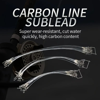 Fluorocarbon Leaders with Quick Lock (12 Pack)